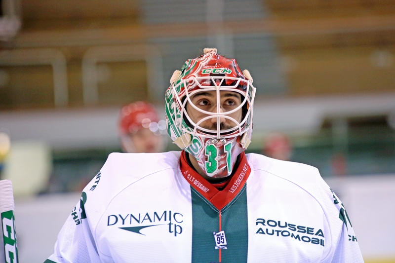 Photo hockey Division 1 - Division 1 : 20ème journée : Mont-Blanc vs Cergy-Pontoise - D1 : Le sourire du Joker !
