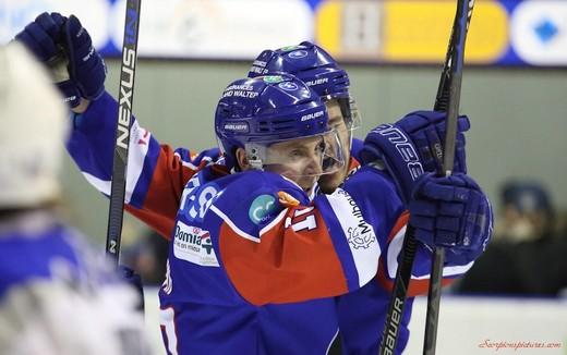 Photo hockey Division 1 - Division 1 : 20ème journée : Mulhouse vs Courchevel-Méribel-Pralognan - D1 : Mulhouse prend le bouquetin par les cornes 