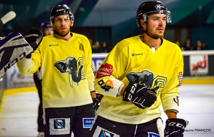 Photo hockey Division 1 - Division 1 : 20ème journée : Nantes vs Chambéry - Nantes fait chuter Chambéry 