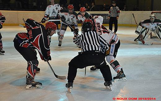Photo hockey Division 1 - Division 1 : 20ème journée : Neuilly/Marne vs Mont-Blanc - Les Bisons sans trembler