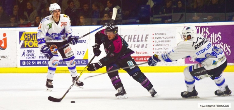 Photo hockey Division 1 - Division 1 : 20ème journée : Nantes vs Courchevel-Méribel-Pralognan - Les Bouquetins sous l’avalanche Nantaise