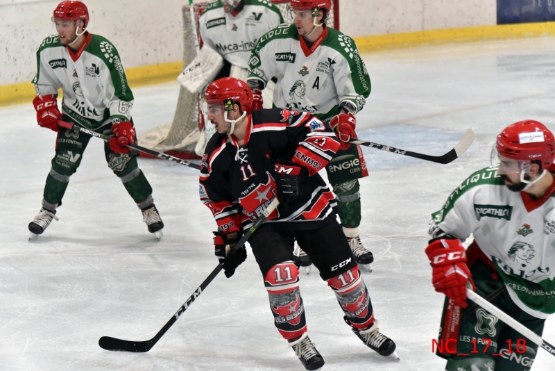 Photo hockey Division 1 - Division 1 : 21ème journée : Neuilly/Marne vs Cergy-Pontoise - Les Bisons maîtrisent