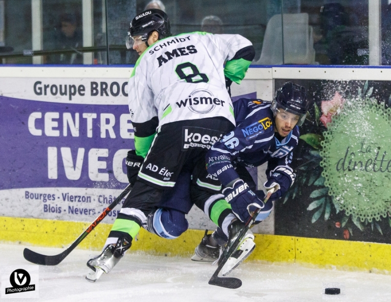 Photo hockey Division 1 - Division 1 : 21ème journée : Tours  vs Epinal  - Tours s’offre Epinal et entrevoit les playoffs