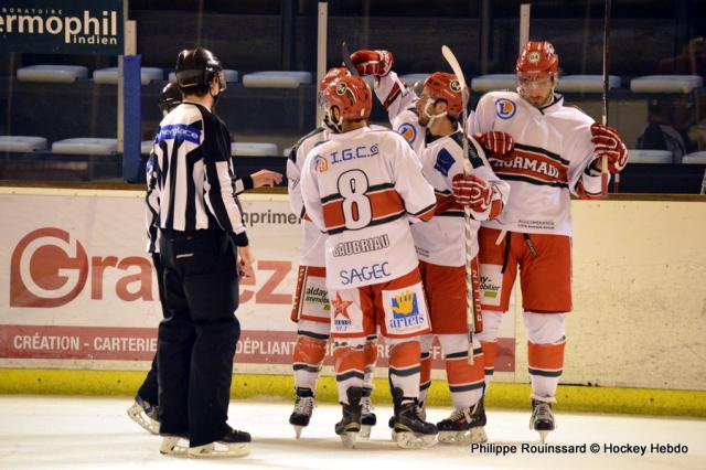 Photo hockey Division 1 - Division 1 : 22ème journée : Caen  vs Anglet - Anglet solide leader ! 