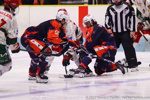 Photo hockey Division 1 - Division 1 : 22ème journée : Clermont-Ferrand vs Mont-Blanc - Clermont défait mais en progression
