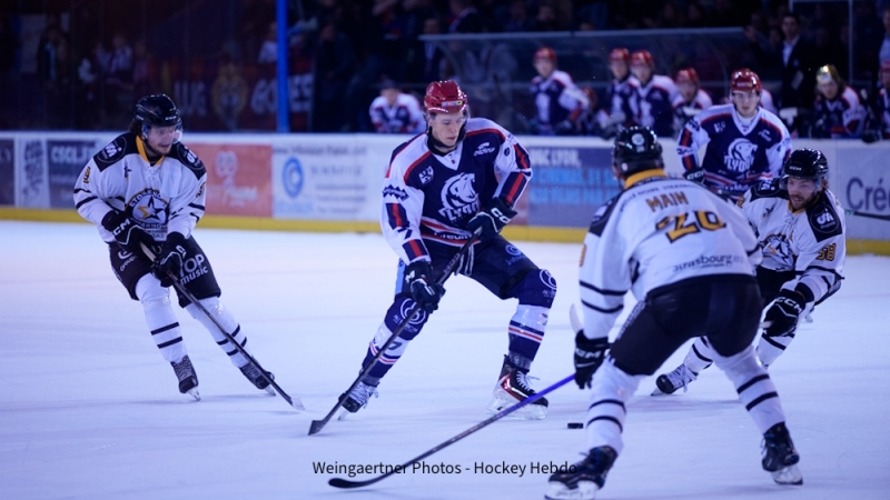 Photo hockey Division 1 - Division 1 : 22ème journée : Lyon vs Strasbourg  - Strasbourg au bout du suspense à Charlemagne
