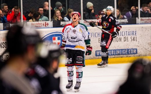 Photo hockey Division 1 - Division 1 : 22ème journée : Morzine-Avoriaz vs Mont-Blanc - Mont-Blanc s’offre un derby chaud bouillant !