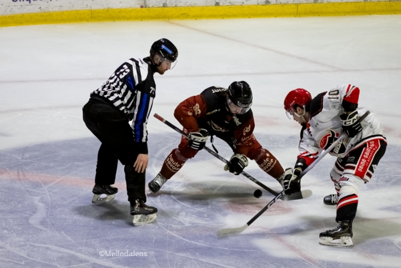 Photo hockey Division 1 - Division 1 : 22ème journée : Morzine-Avoriaz vs Neuilly/Marne - Morzine fait tomber Neuilly et respire