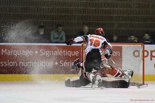 Photo hockey Division 1 - Division 1 : 22ème journée : Mulhouse vs Neuilly/Marne - Les Scorpions gagnent leur place 