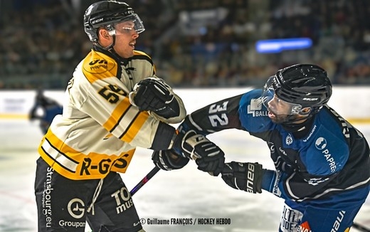 Photo hockey Division 1 - Division 1 : 22ème journée : Nantes vs Strasbourg  - Nantes éteint l’étoile noire en toute fin de partie ! 