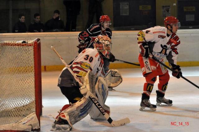 Photo hockey Division 1 - Division 1 : 22ème journée : Neuilly/Marne vs Cholet  - Les Bisons en contrôle