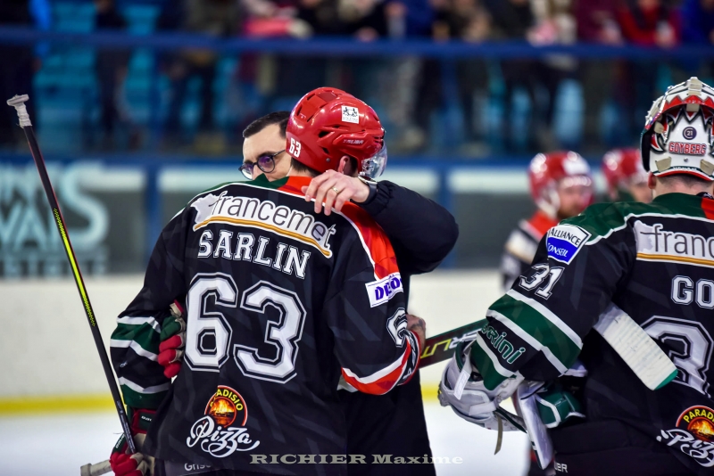Photo hockey Division 1 - Division 1 : 23ème journée : Mont-Blanc vs Montpellier  - L’essentiel c’est les 3 points !