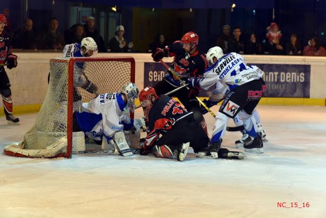 Photo hockey Division 1 - Division 1 : 23ème journée : Neuilly/Marne vs Courchevel-Méribel-Pralognan - Les Bouqetins s