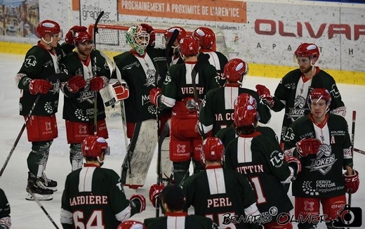 Photo hockey Division 1 - Division 1 : 24ème journée : Cergy-Pontoise vs Caen  - Les Jokers définitivement sur le trône