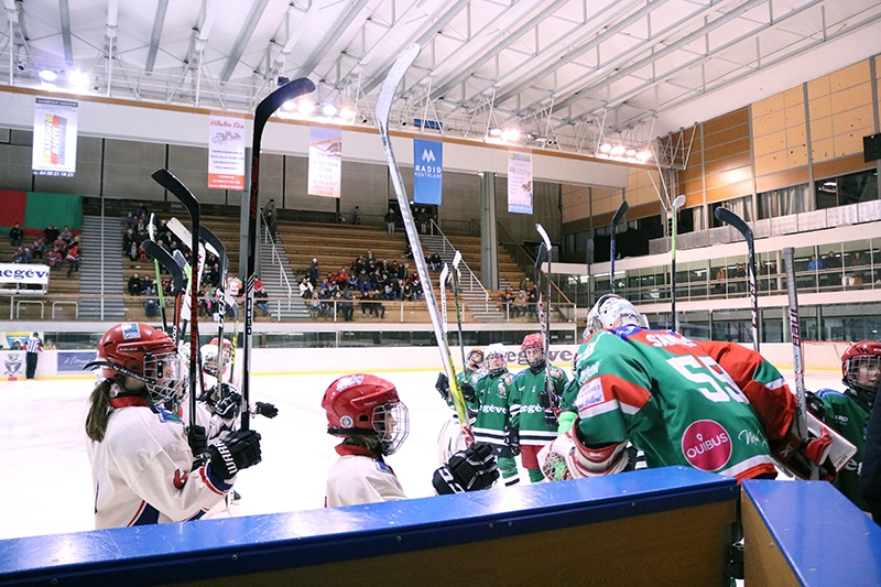 Photo hockey Division 1 - Division 1 : 24ème journée : Mont-Blanc vs Caen  - Le Drakkar d’une rame