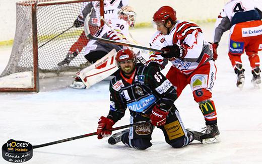 Photo hockey Division 1 - Division 1 : 24ème journée : Mont-Blanc vs Cholet  - Le Mont-Blanc s