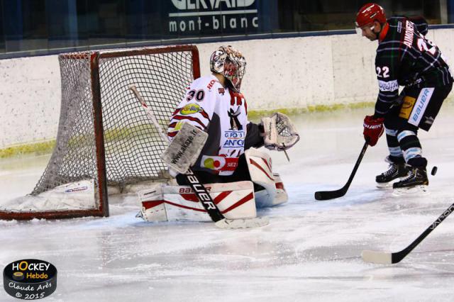 Photo hockey Division 1 - Division 1 : 24ème journée : Mont-Blanc vs Cholet  - Le Mont-Blanc s