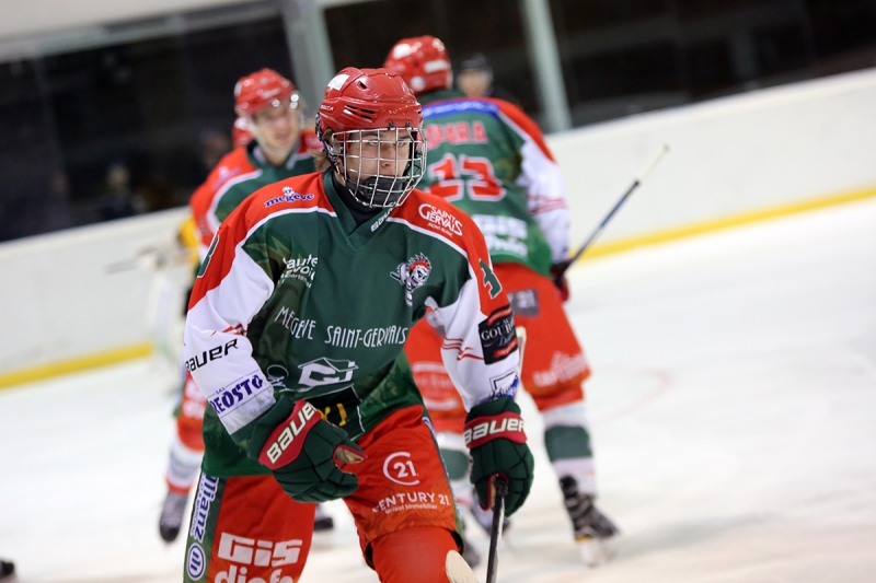 Photo hockey Division 1 - Division 1 : 24ème journée : Mont-Blanc vs Strasbourg  - D1 : Mont-Blanc solide et logique vainqueur