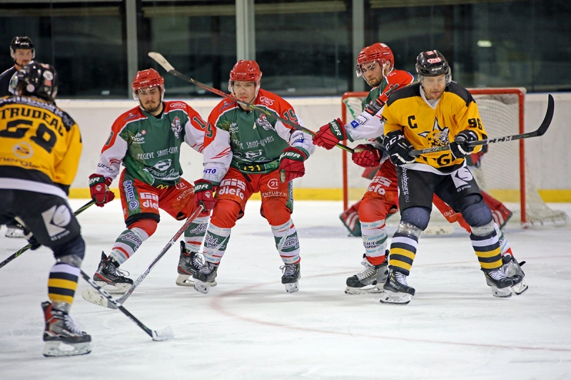 Photo hockey Division 1 - Division 1 : 24ème journée : Mont-Blanc vs Strasbourg  - D1 : Mont-Blanc solide et logique vainqueur