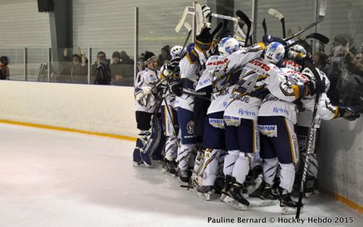 Photo hockey Division 1 - Division 1 : 24ème journée : Reims* vs Nice - Les Phénix à tire-d\