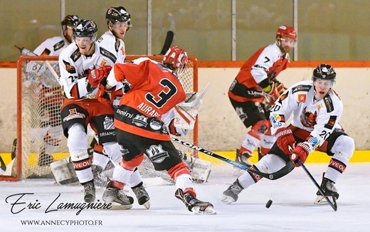 Photo hockey Division 1 - Division 1 : 25ème journée : Annecy vs Briançon  - Annecy en route pour les play down 