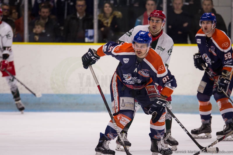 Photo hockey Division 1 - Division 1 : 25ème journée : Clermont-Ferrand vs Cergy-Pontoise - Les Jokers plus offensifs, s