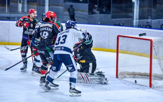 Photo hockey Division 1 - Division 1 : 25ème journée : Mont-Blanc vs Marseille - Marseille assomme les Yétis !