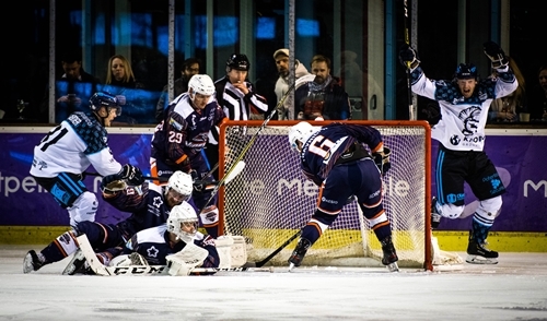 Photo hockey Division 1 - Division 1 : 25ème journée : Montpellier  vs Marseille - J25 : Montpellier - Marseille