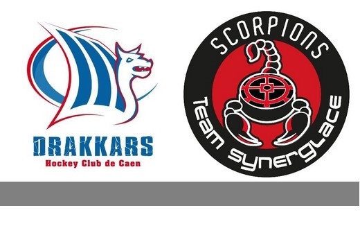 Photo hockey Division 1 - Division 1 : 26ème journée : Caen  vs Mulhouse - D1 : Mulhouse termine sur une bonne note