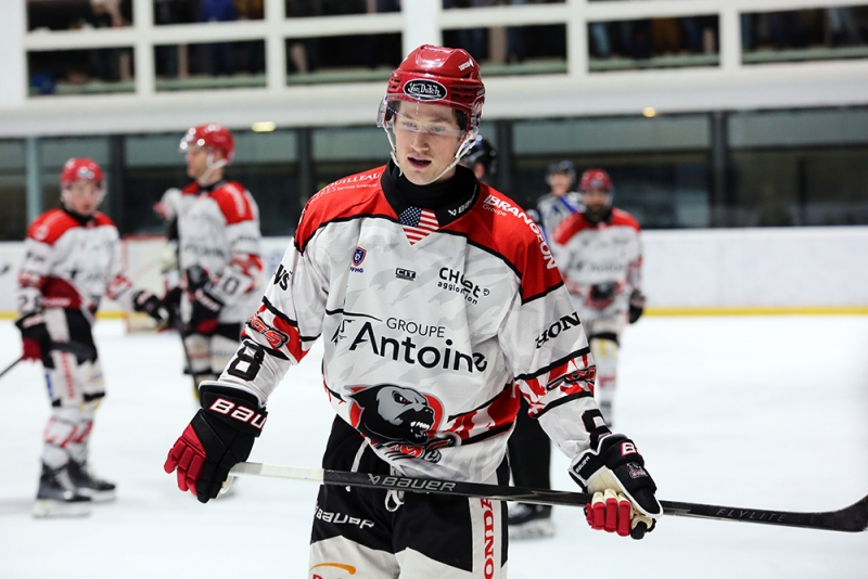 Photo hockey Division 1 - Division 1 : 26ème journée : Mont-Blanc vs Cholet  - Le leader glisse au Mont-Blanc !
