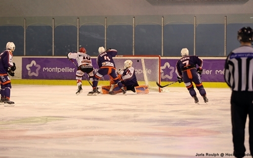 Photo hockey Division 1 - Division 1 : 26ème journée : Montpellier  vs Cholet  - D1 dernière journée