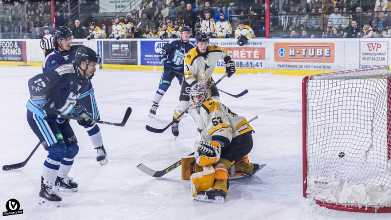 Photo hockey Division 1 - Division 1 : 26ème journée : Tours  vs Strasbourg  - Tours s