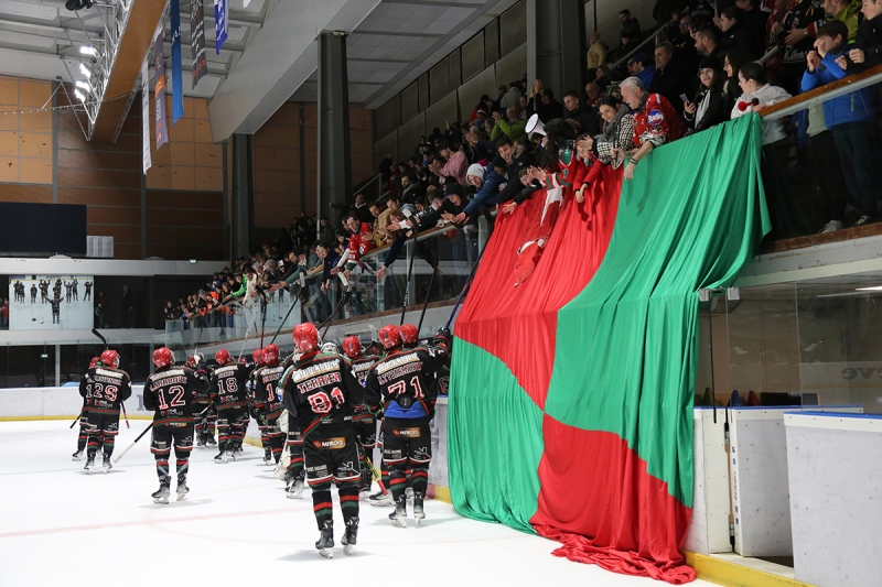 Photo hockey Division 1 - Division 1 : 27ème journée : Mont-Blanc vs Cholet  - Les Yétis tout schuss face aux Dogs !