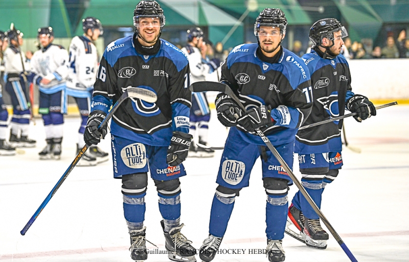 Photo hockey Division 1 - Division 1 : 27ème journée : Nantes vs Tours  - Les Corsaires de Nantes s’imposent dans la prolongation face à Tours
