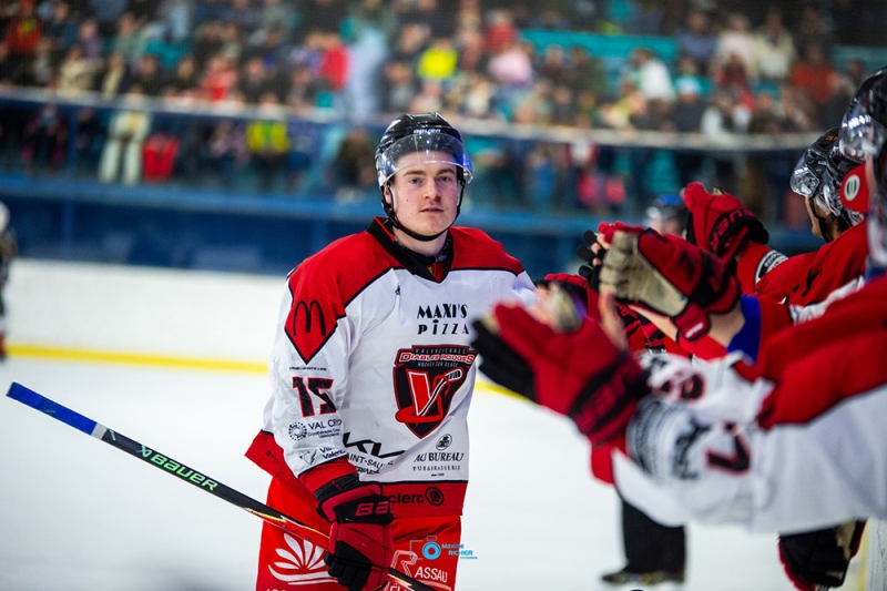 Photo hockey Division 1 - Division 1 : 28ème journée : Mont-Blanc vs Valenciennes - Mont-Blanc en play-offs, Valenciennes un point !