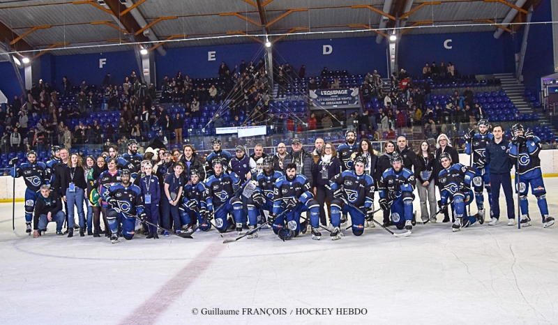 Photo hockey Division 1 - Division 1 : 29ème journée : Nantes vs Villard-de-Lans - Nantes tombe face à la lanterne rouge