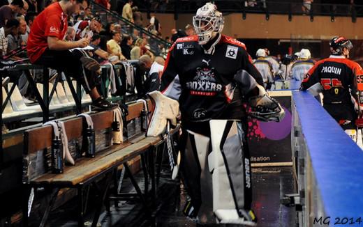 Photo hockey Division 1 - Division 1 : 2ème journée : Bordeaux vs Reims - 2ème match et 2ème blanchissage