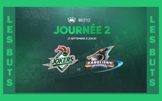 Photo hockey Division 1 - Division 1 : 2ème journée : Cergy-Pontoise vs Clermont-Ferrand - Cergy VS Clermont - les Buts