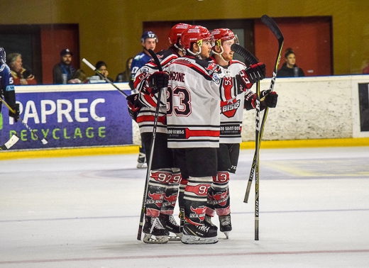Photo hockey Division 1 - Division 1 : 2ème journée : Nantes vs Neuilly/Marne - Les Bisons en imposent