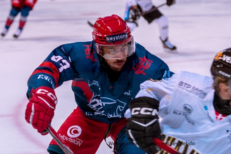 Photo hockey Division 1 - Division 1 : 2ème journée : Lyon vs Chambéry - Les Lions de Lyon domptent Chambéry à Charlemagne