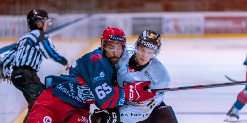 Photo hockey Division 1 - Division 1 : 2ème journée : Lyon vs Chambéry - Les Lions de Lyon domptent Chambéry à Charlemagne