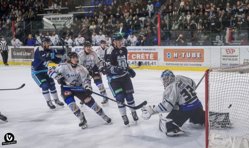 Photo hockey Division 1 - Division 1 : 2ème journée : Tours  vs Courchevel-Méribel-Pralognan - Tours vs HCMP - Reportage photos