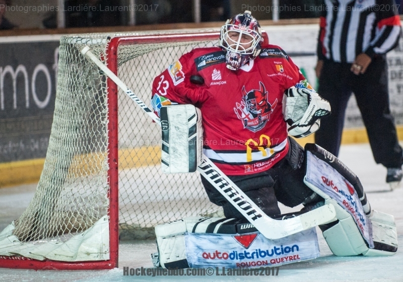 Photo hockey Division 1 - Division 1 : 3ème journée : Briançon  vs Brest  - D1: Brest blanchi les Diables rouges 