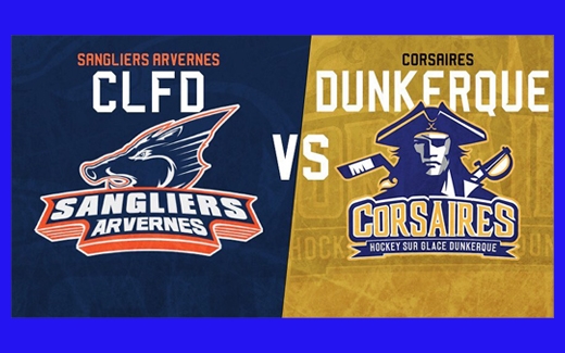 Photo hockey Division 1 - Division 1 : 3ème journée : Clermont-Ferrand vs Dunkerque - Clermont VS Dunkerque : Vidéo des buts