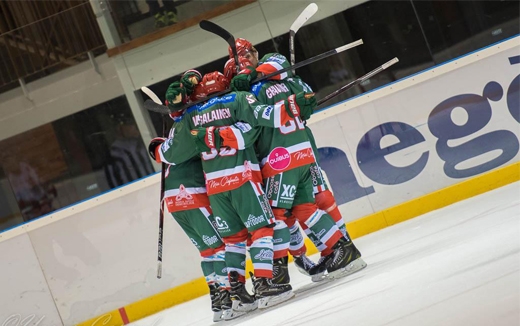 Photo hockey Division 1 - Division 1 : 3ème journée : Mont-Blanc vs Briançon  - Le cœur Yétis chasse le Diable