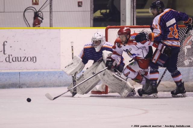 Photo hockey Division 1 - Division 1 : 5ème journée : Clermont-Ferrand vs Cholet  - Les Dogs croquent les Sangliers