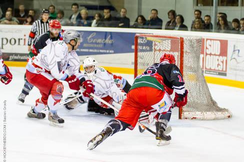 Photo hockey Division 1 - Division 1 : 6ème journée : Anglet vs Annecy - Fin de la bonne séquence pour l’Hormadi ! 