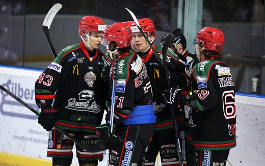 Photo hockey Division 1 - Division 1 : 6ème journée : Mont-Blanc vs Brest  - 3 points capitaux pour le Mont-Blanc !