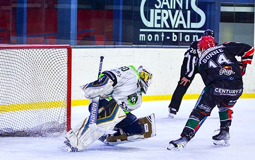 Photo hockey Division 1 - Division 1 : 6ème journée : Mont-Blanc vs Epinal  - Une rencontre à couper le souffle !