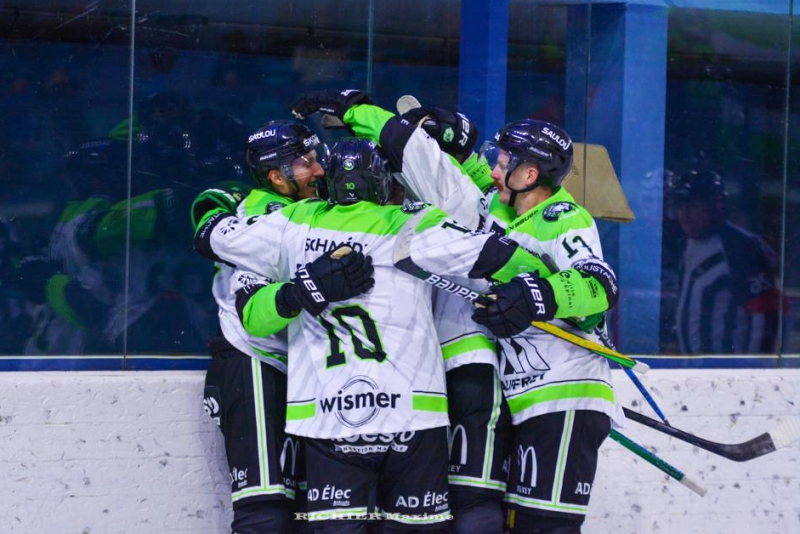 Photo hockey Division 1 - Division 1 : 6ème journée : Mont-Blanc vs Epinal  - Une rencontre à couper le souffle !